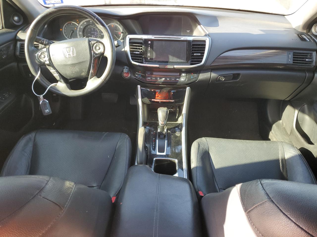 2017 Honda Accord VIN 1HGCR2F85HA125109 Copart auction photo, rear end damage thumbnail 8