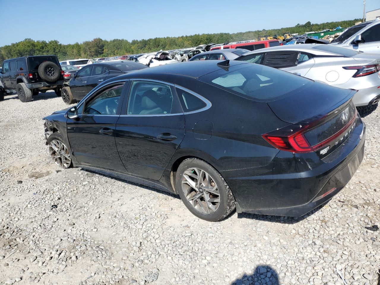 2020 Hyundai Sonata VIN 5NPEL4JA8LH051264 Copart auction photo, front end damage thumbnail 2
