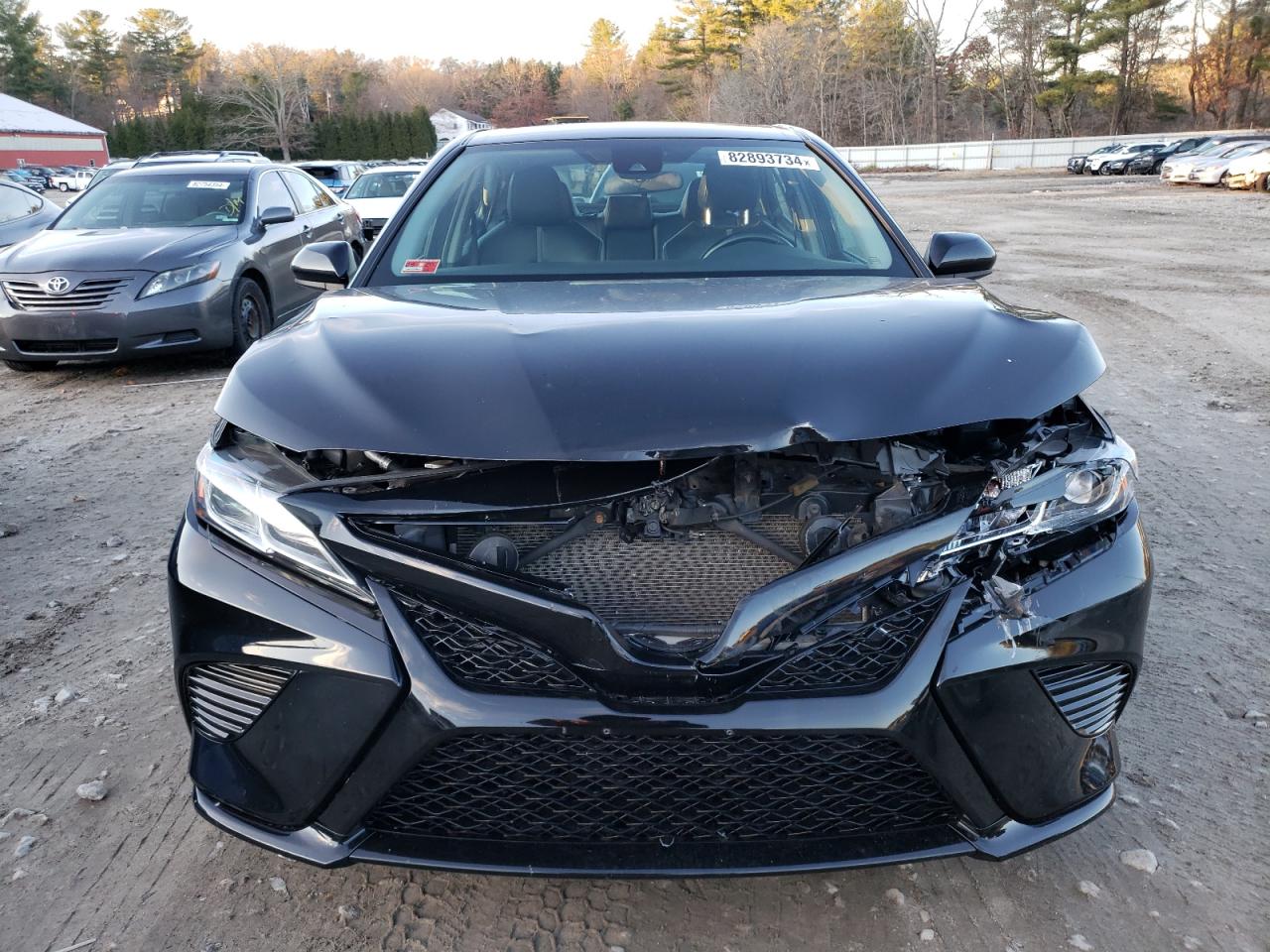 2019 Toyota Camry VIN 4T1B11HK7KU169408 Copart auction photo, front end / rear end damage thumbnail 5