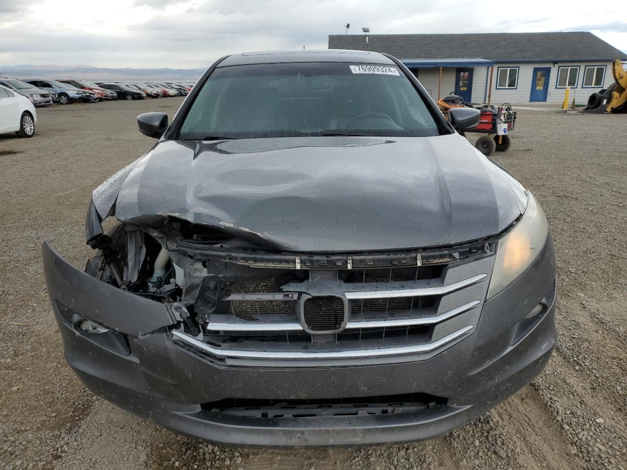 2012 Honda Crosstour VIN 5J6TF2H56CL010004 Copart auction photo, front end / side damage thumbnail 5