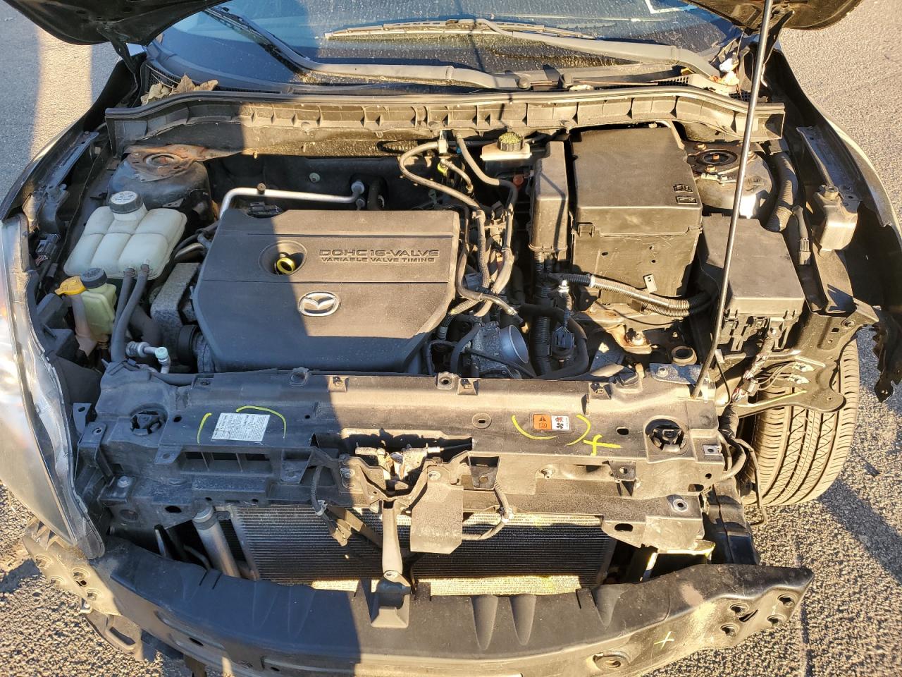 2011 Mazda 3 VIN JM1BL1VG7B1496875 Copart auction photo, front end / minor dent/scratches damage thumbnail 11