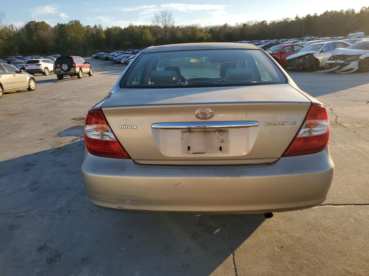 2003 Toyota Camry VIN JTDBE32K230171329 Copart auction photo, frame damage damage thumbnail 6