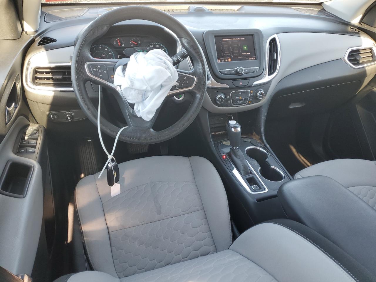 2020 Chevrolet Equinox VIN 2GNAXHEV5L6140258 Copart auction photo, front end / side damage thumbnail 8