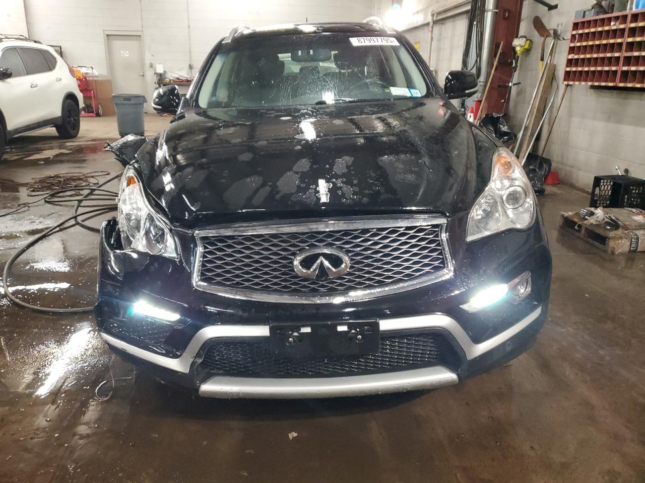 2017 Infiniti QX50 VIN JN1BJ0RR4HM414252 Copart auction photo, front end / minor dent/scratches damage thumbnail 5