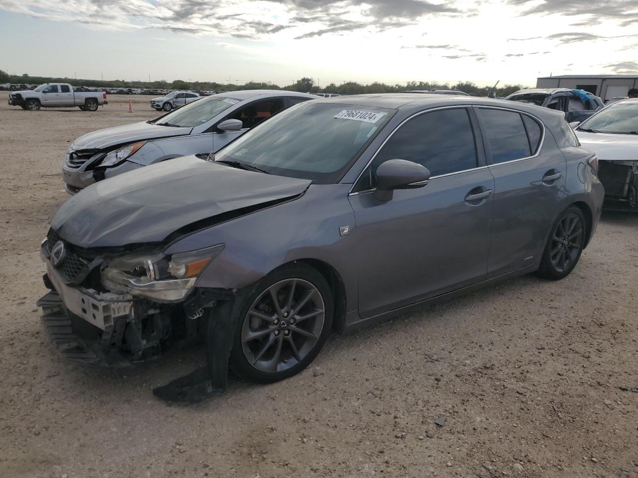 2012 Lexus CT VIN JTHKD5BH9C2064896