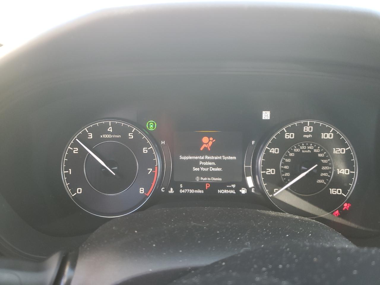 2021 Acura TLX VIN 19UUB5F48MA006715 Copart auction photo, front end damage thumbnail 9