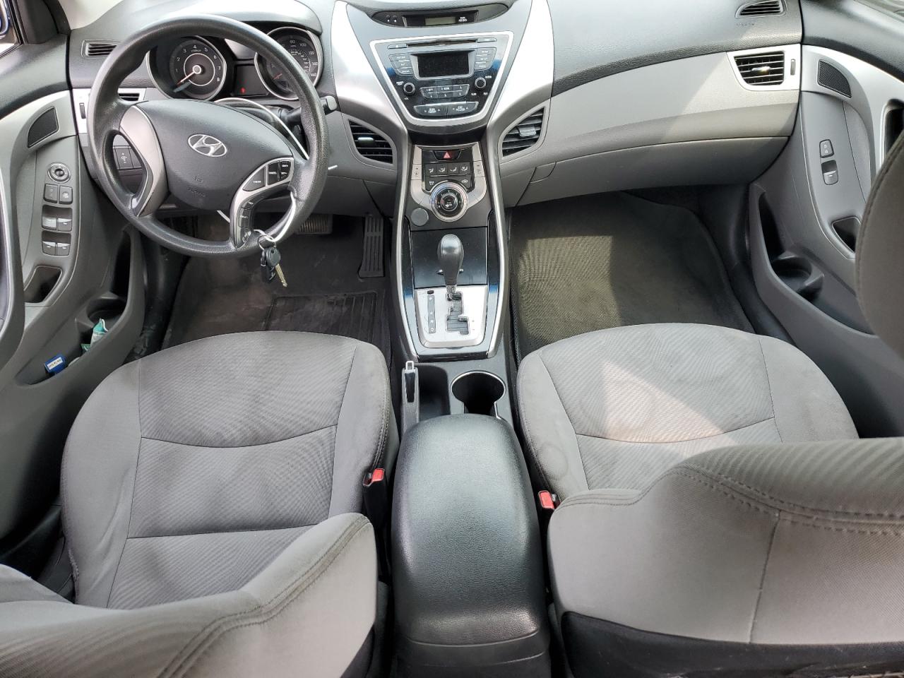 2013 Hyundai Elantra VIN 5NPDH4AE9DH390147 Copart auction photo, rear end damage thumbnail 8
