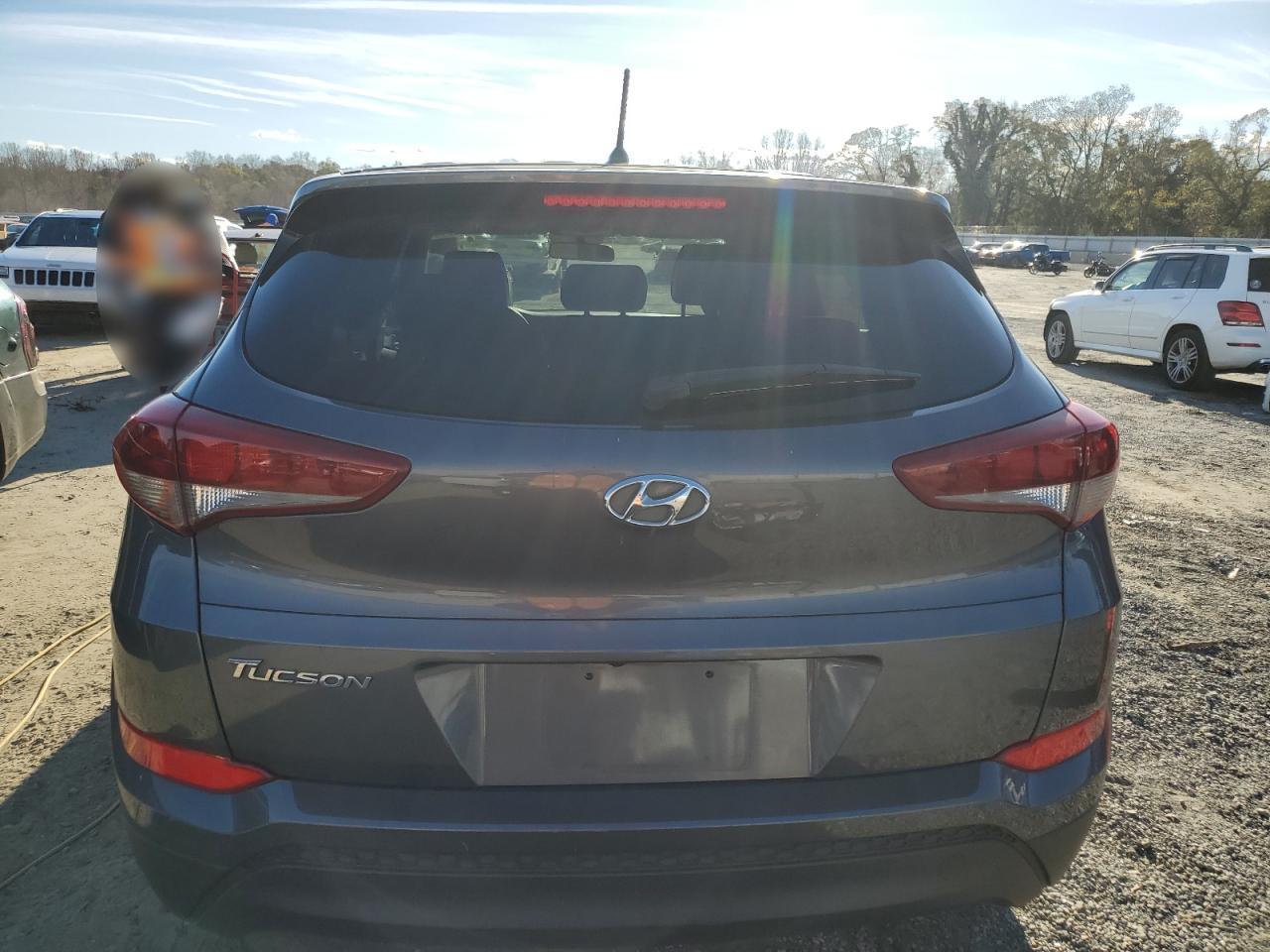 2018 Hyundai Tucson VIN KM8J23A46JU786085 Copart auction photo, front end damage thumbnail 6