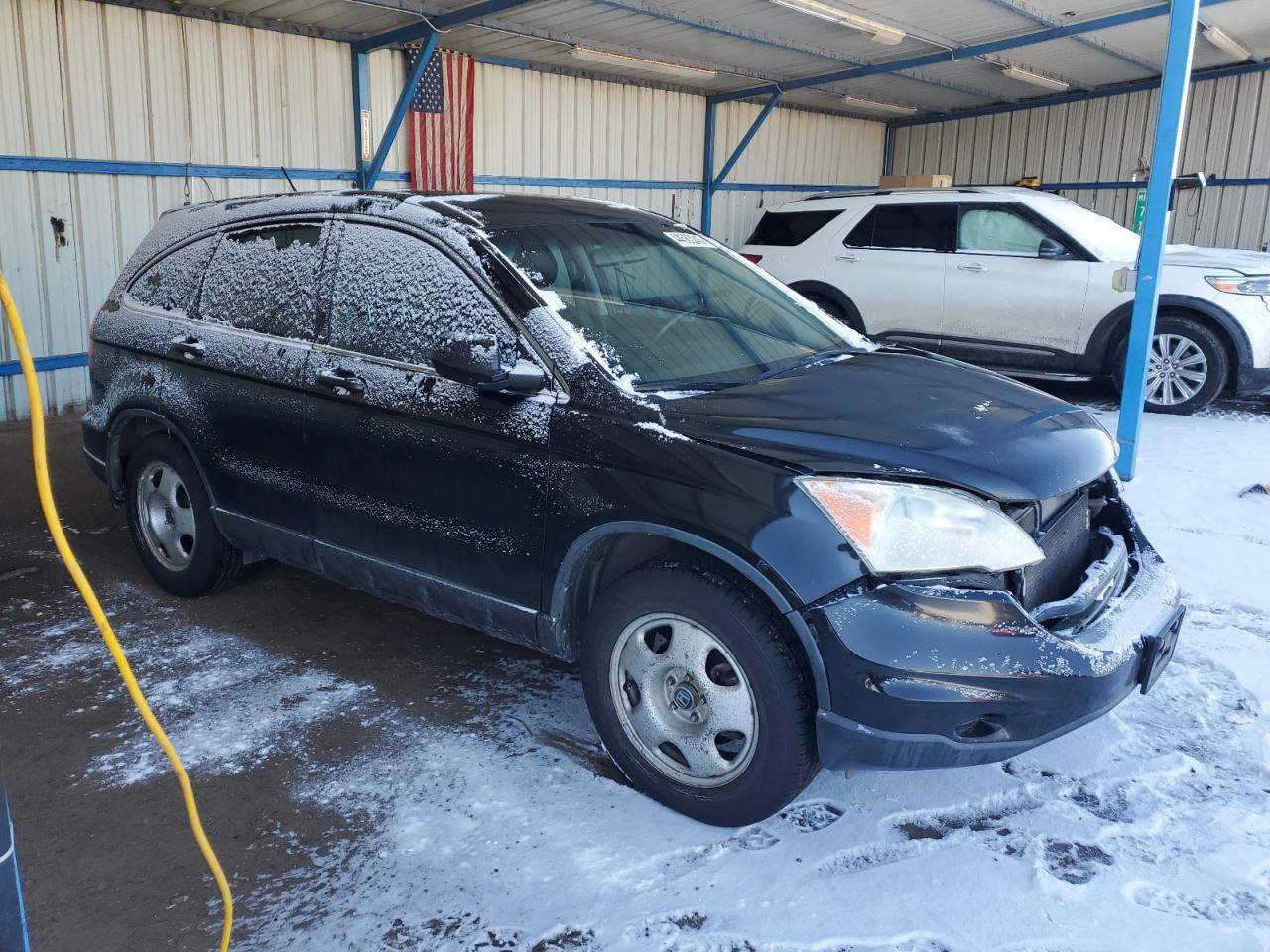 2011 Honda CR-V VIN JHLRE4H34BC034302 Copart auction photo, front end damage thumbnail 4