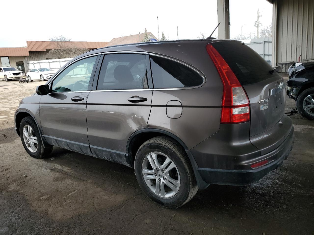 2011 Honda CR-V VIN 5J6RE4H71BL019752 Copart auction photo, side damage thumbnail 2
