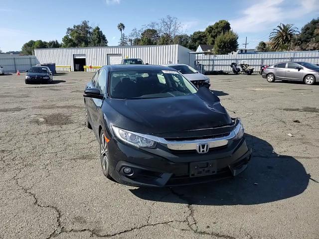 2018 Honda Civic VIN JHMFC1F37JX015580 Copart auction photo, front end / side damage thumbnail 11