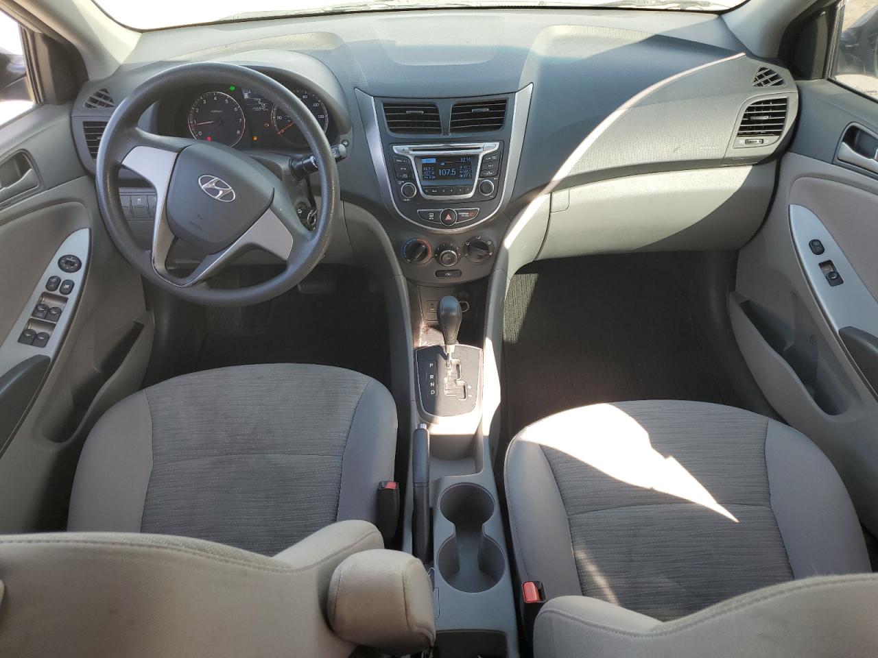 2016 Hyundai Accent VIN KMHCT4AE8GU061195 Copart auction photo, front end damage thumbnail 8
