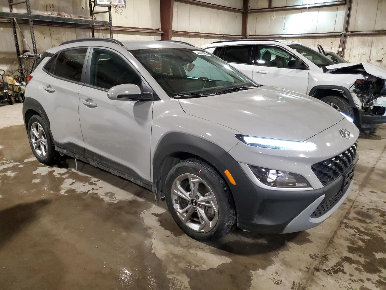 2022 Hyundai Kona VIN KM8K6CAB3NU910584 Copart auction photo, rear end / minor dent/scratches damage thumbnail 4