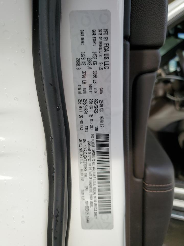 2015 Jeep Grand Cherokee VIN 1C4RJEJG0FC131899 Copart auction photo, front end / minor dent/scratches damage thumbnail 13