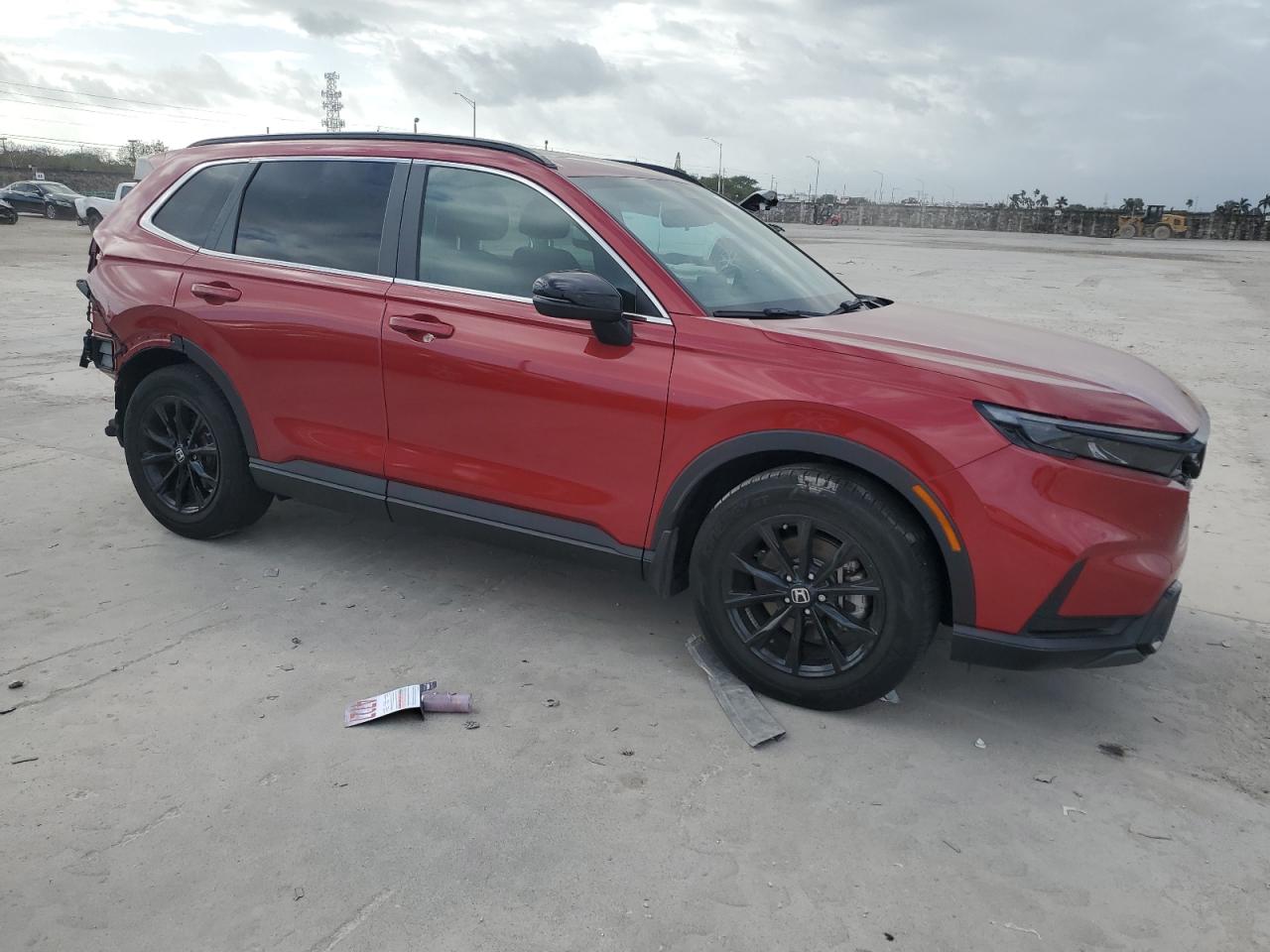 2023 Honda CR-V VIN 2HKRS5H59PH713264 Copart auction photo, rear end / mechanical damage thumbnail 4