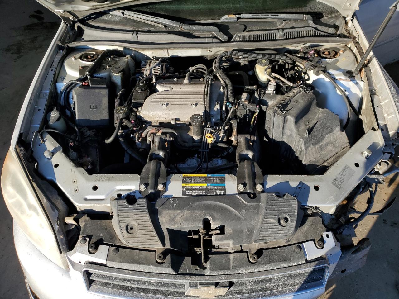 2010 Chevrolet Impala VIN 2G1WB5EK7A1136880 Copart auction photo, front end / side damage thumbnail 11
