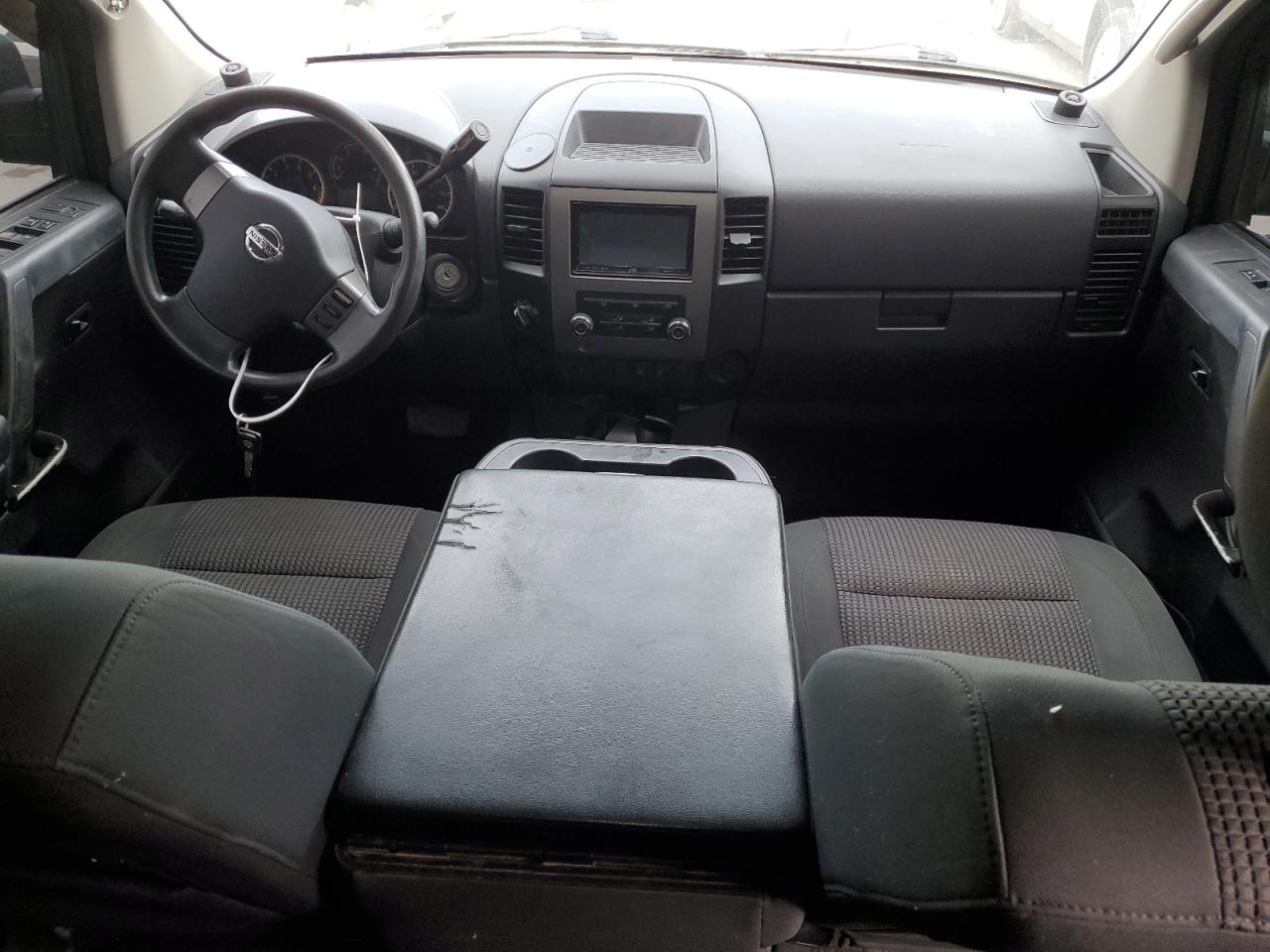 2010 Nissan Titan VIN 1N6AA0EJ8AN313124 Copart auction photo, front end damage thumbnail 8