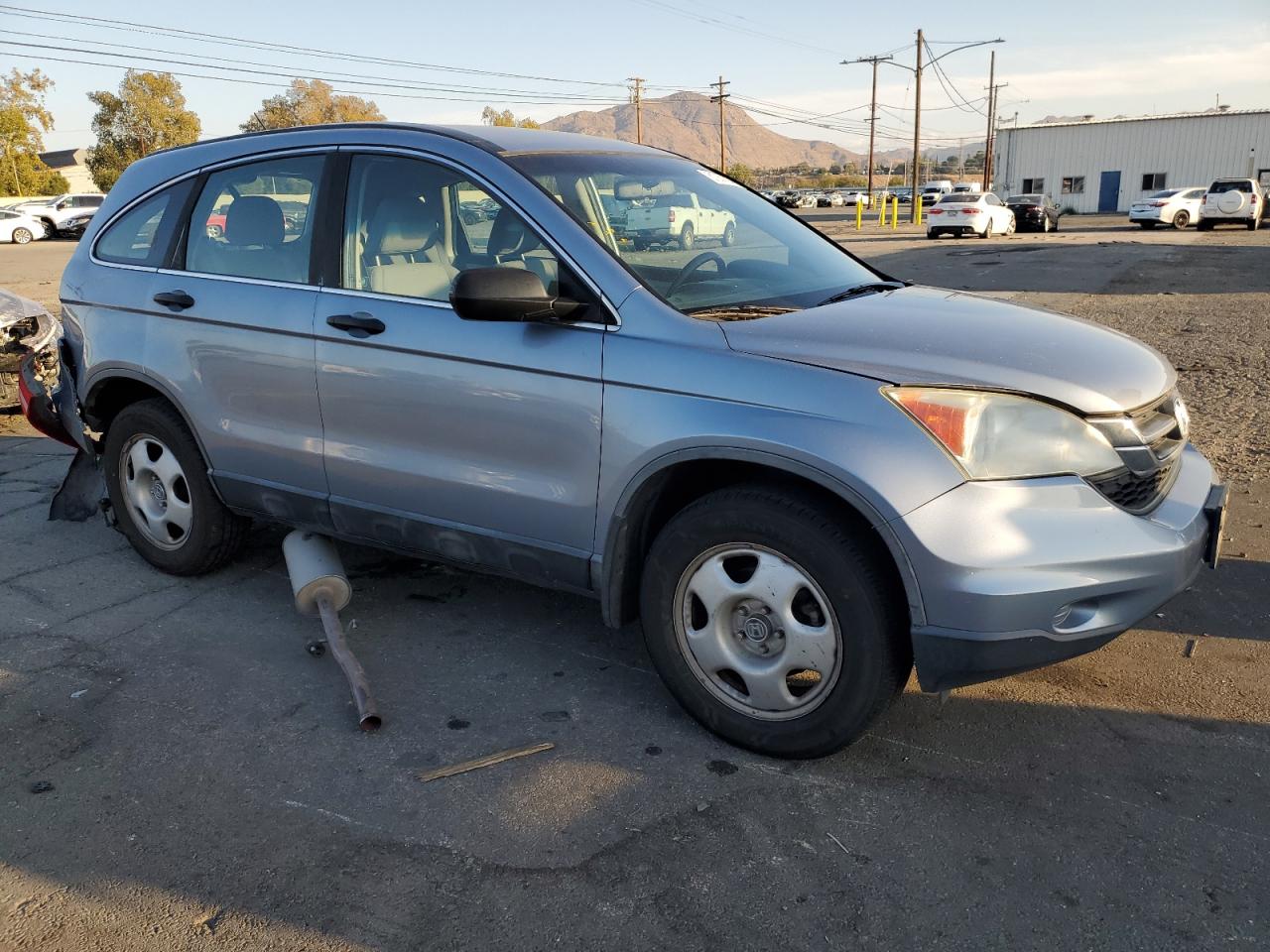 2011 Honda CR-V VIN 5J6RE3H30BL030149 Copart auction photo, rear end damage thumbnail 4