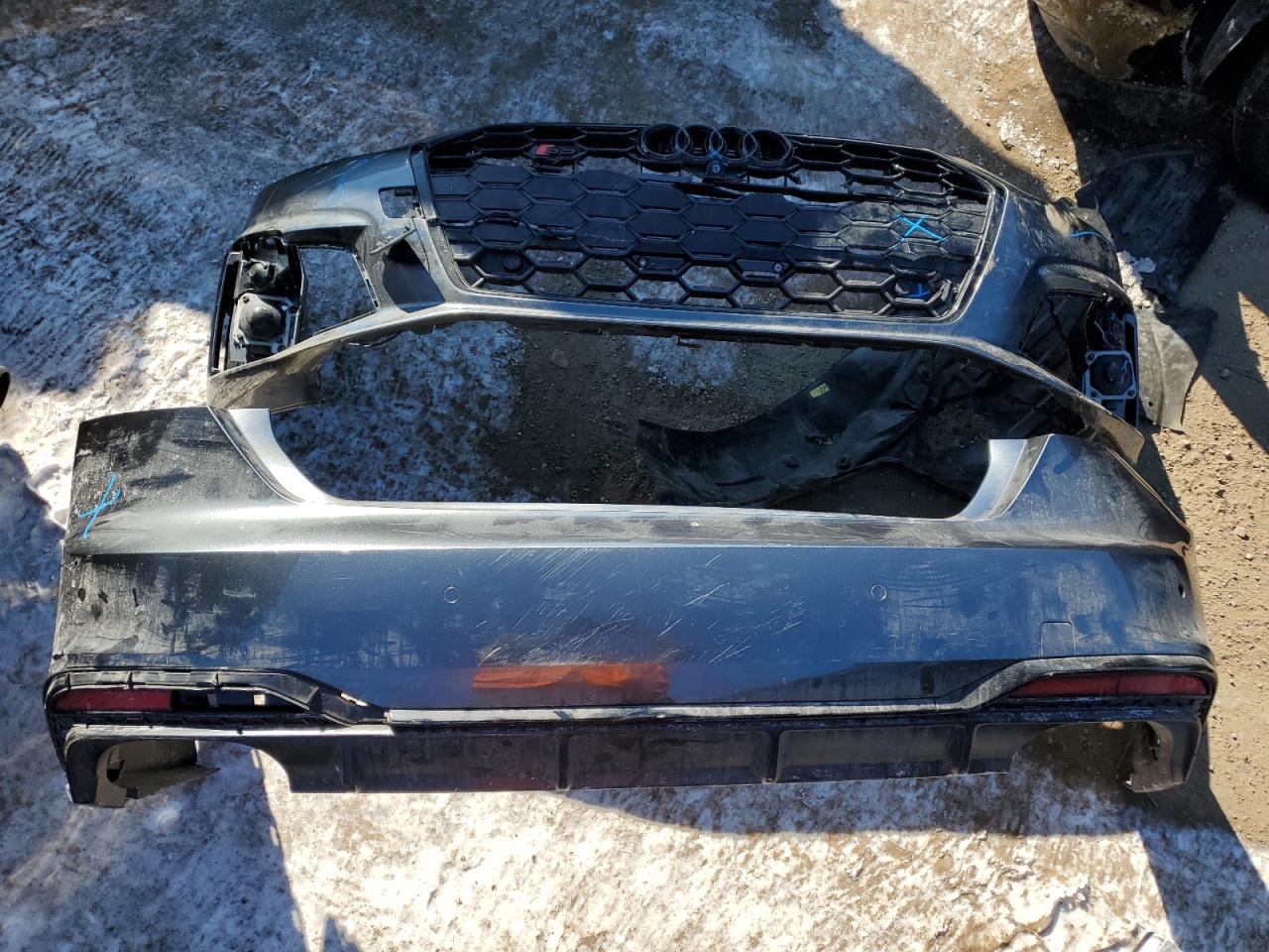 2023 Audi RS5 VIN WAUC4CF58PA002487 Copart auction photo, rear end / front end damage thumbnail 12