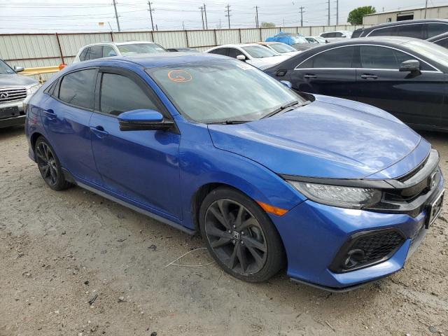 2018 Honda Civic VIN SHHFK7H95JU213057 Copart auction photo, hail damage thumbnail 4