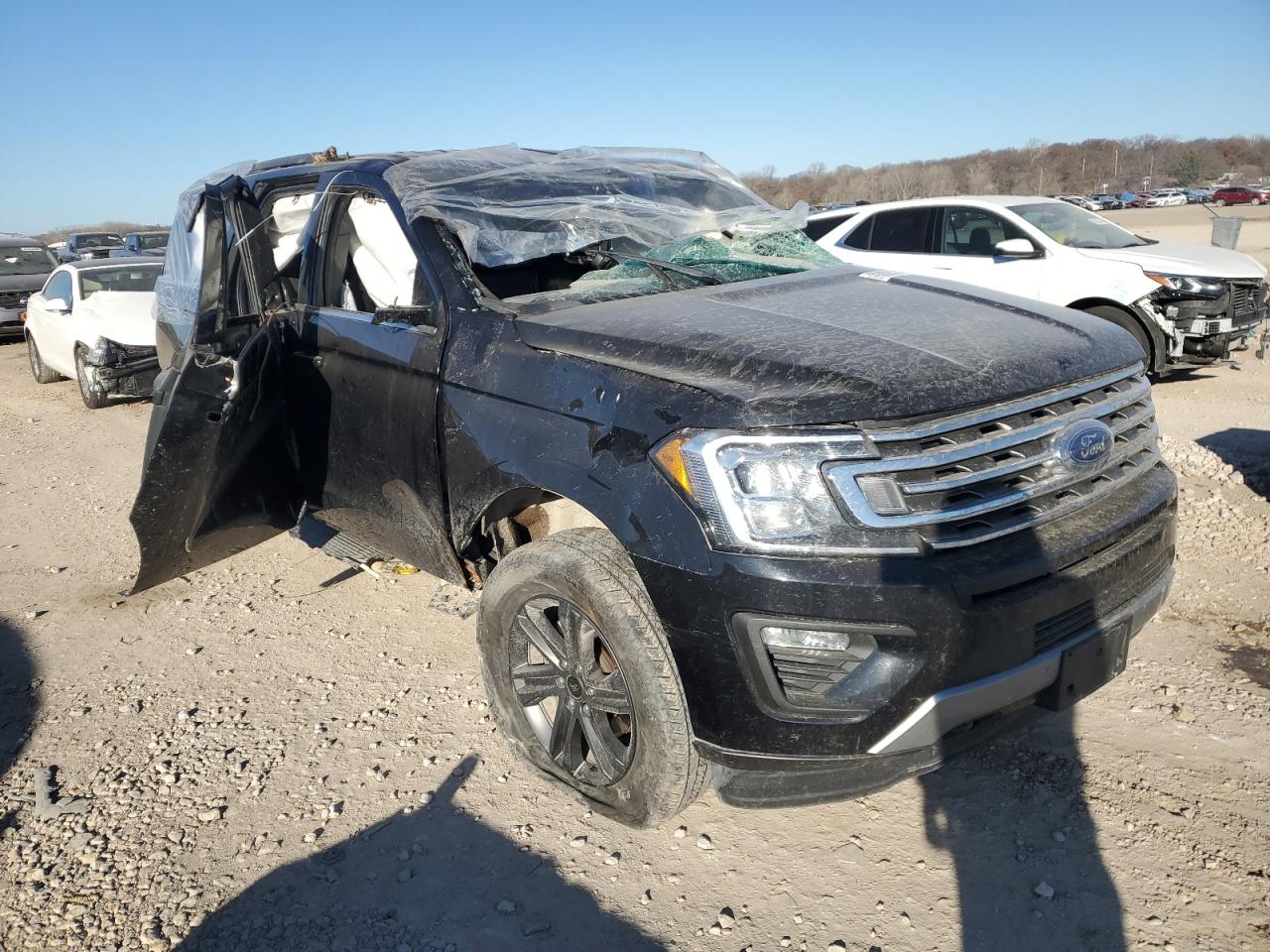 2019 Ford Expedition VIN 1FMJK1JT1KEA20336 Copart auction photo, rollover damage thumbnail 4