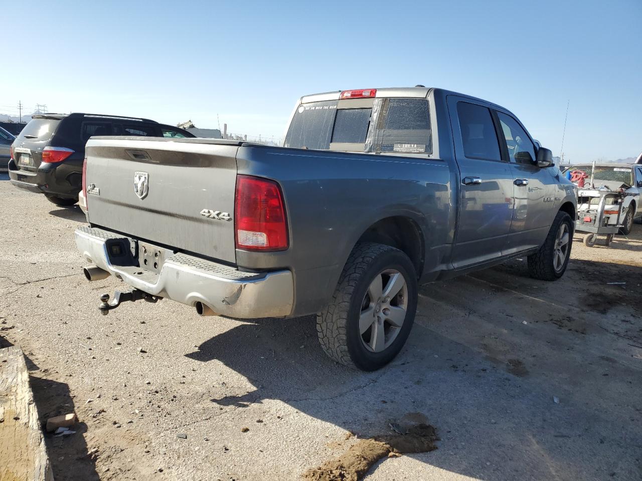 2010 Dodge RAM VIN 1D7RV1CT3AS145601 Copart auction photo, side damage thumbnail 3