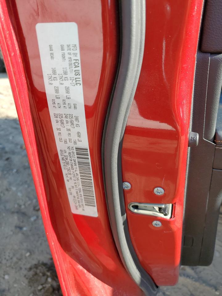 2018 Jeep Compass VIN 3C4NJDBB1JT262199 Copart auction photo, front end damage thumbnail 13