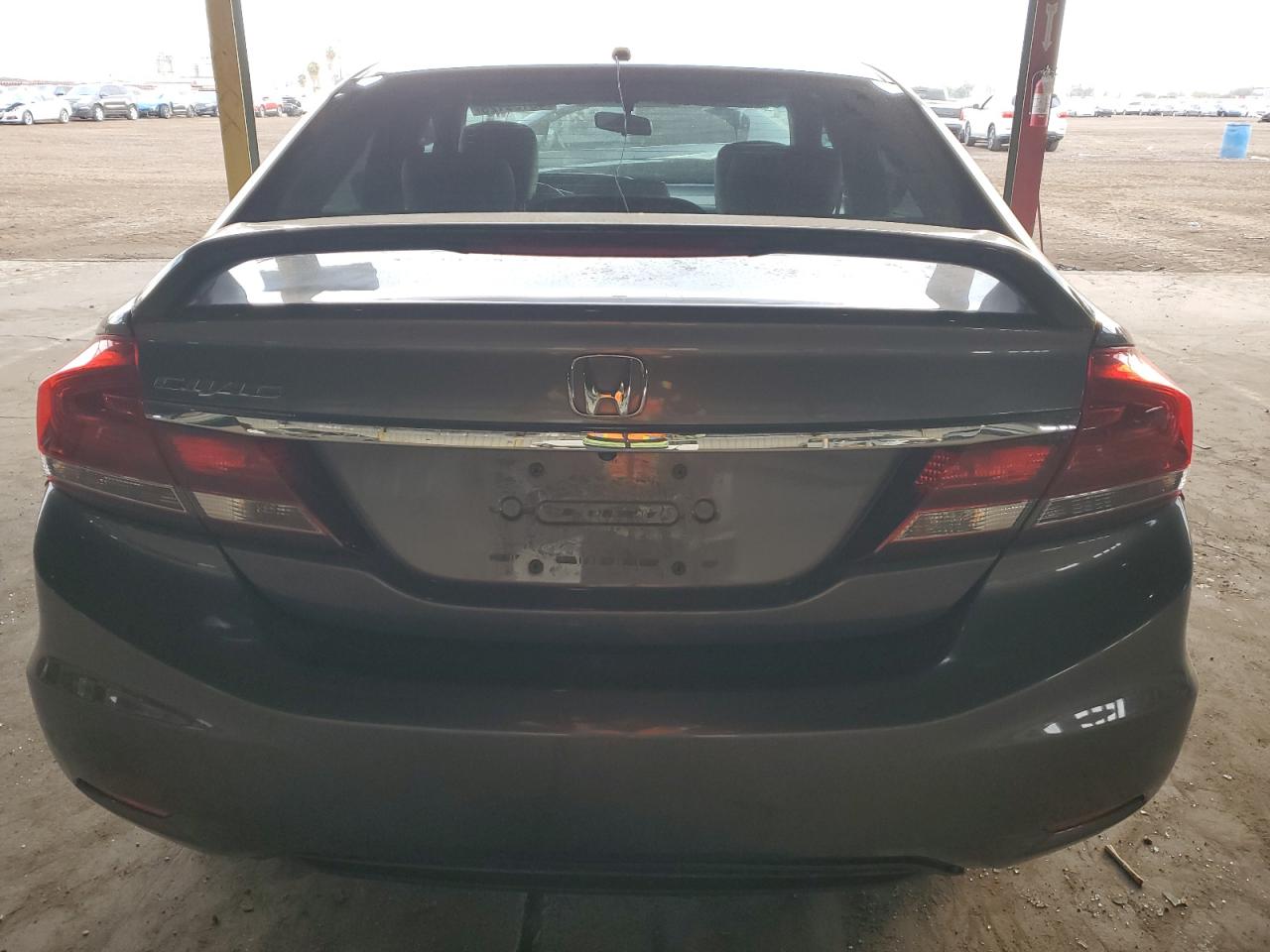2014 Honda Civic VIN 2HGFB2F93EH509266 Copart auction photo, front end damage thumbnail 6