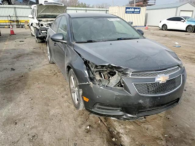 2013 Chevrolet Cruze VIN 1G1PE5SBXD7145001 Copart auction photo, front end / side damage thumbnail 10