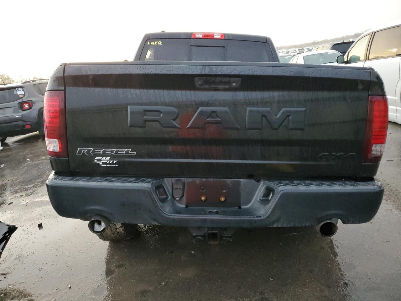 2016 RAM 1500 VIN 1C6RR7YT7GS102163 Copart auction photo, front end damage thumbnail 6