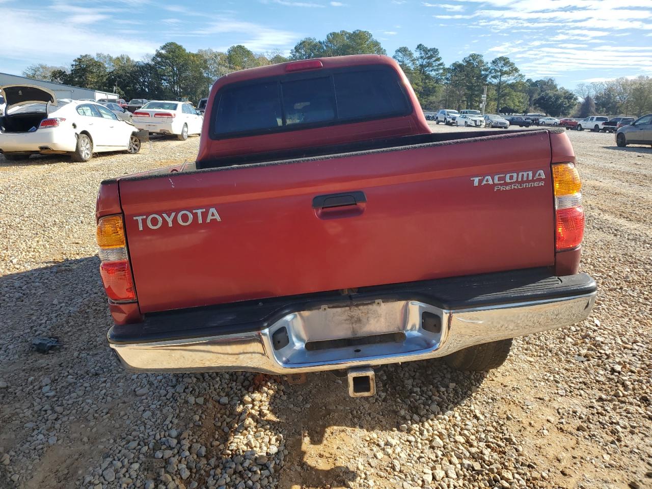 2004 Toyota Tacoma VIN 5TEGM92N34Z353676 Copart auction photo, front end / side damage thumbnail 6