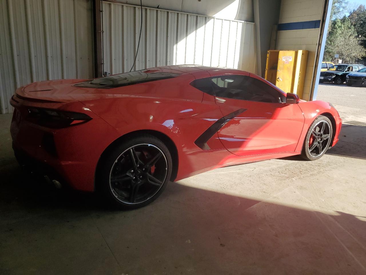 2020 Chevrolet Corvette VIN 1G1Y72D40L5112109 Copart auction photo, mechanical / undercarriage damage thumbnail 3