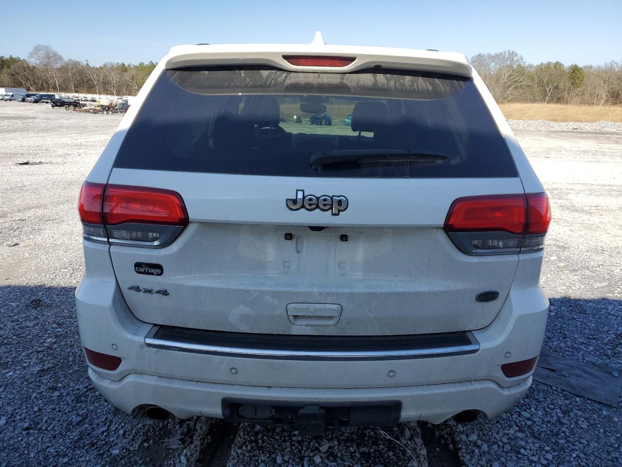 2017 Jeep Grand Cherokee VIN 1C4RJFCG4HC727507 Copart auction photo, front end / minor dent/scratches damage thumbnail 6