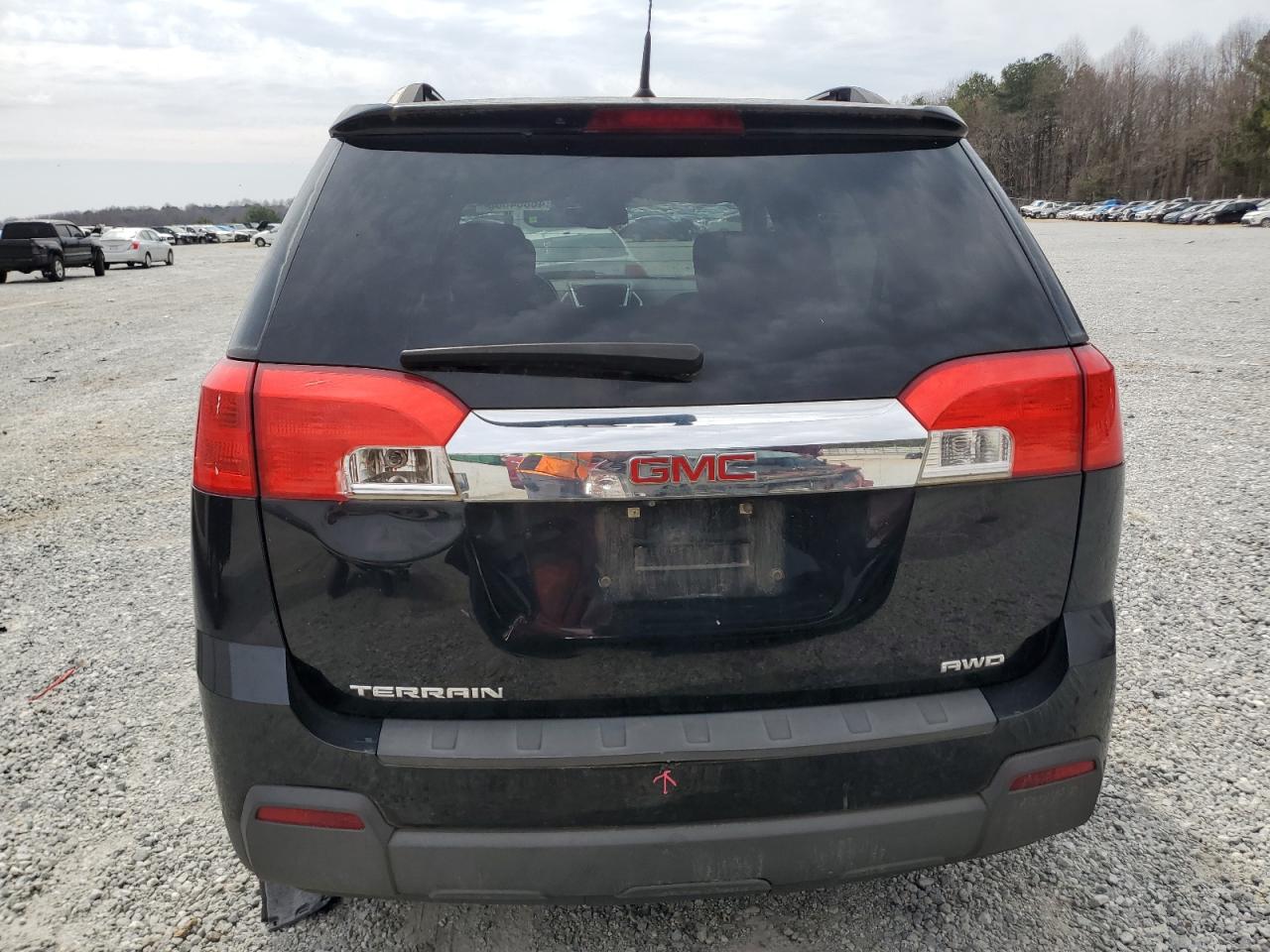 2013 GMC Terrain VIN 2GKFLTEK9D6125058 Copart auction photo, rear end / water/flood damage thumbnail 6