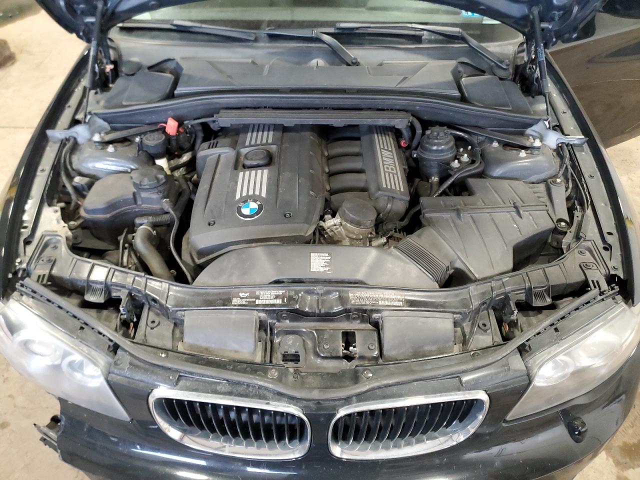 2013 BMW 1er VIN WBAUP9C56DVS95037 Copart auction photo, front end / undercarriage damage thumbnail 11