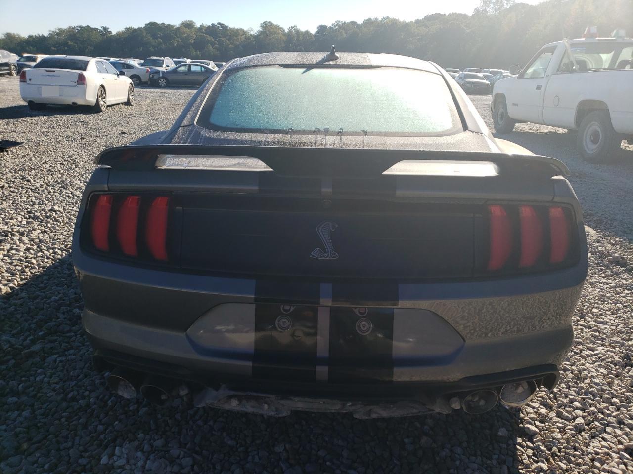 2021 Ford Mustang VIN 1FA6P8SJ3M5504311 Copart auction photo, front end / rear end damage thumbnail 6