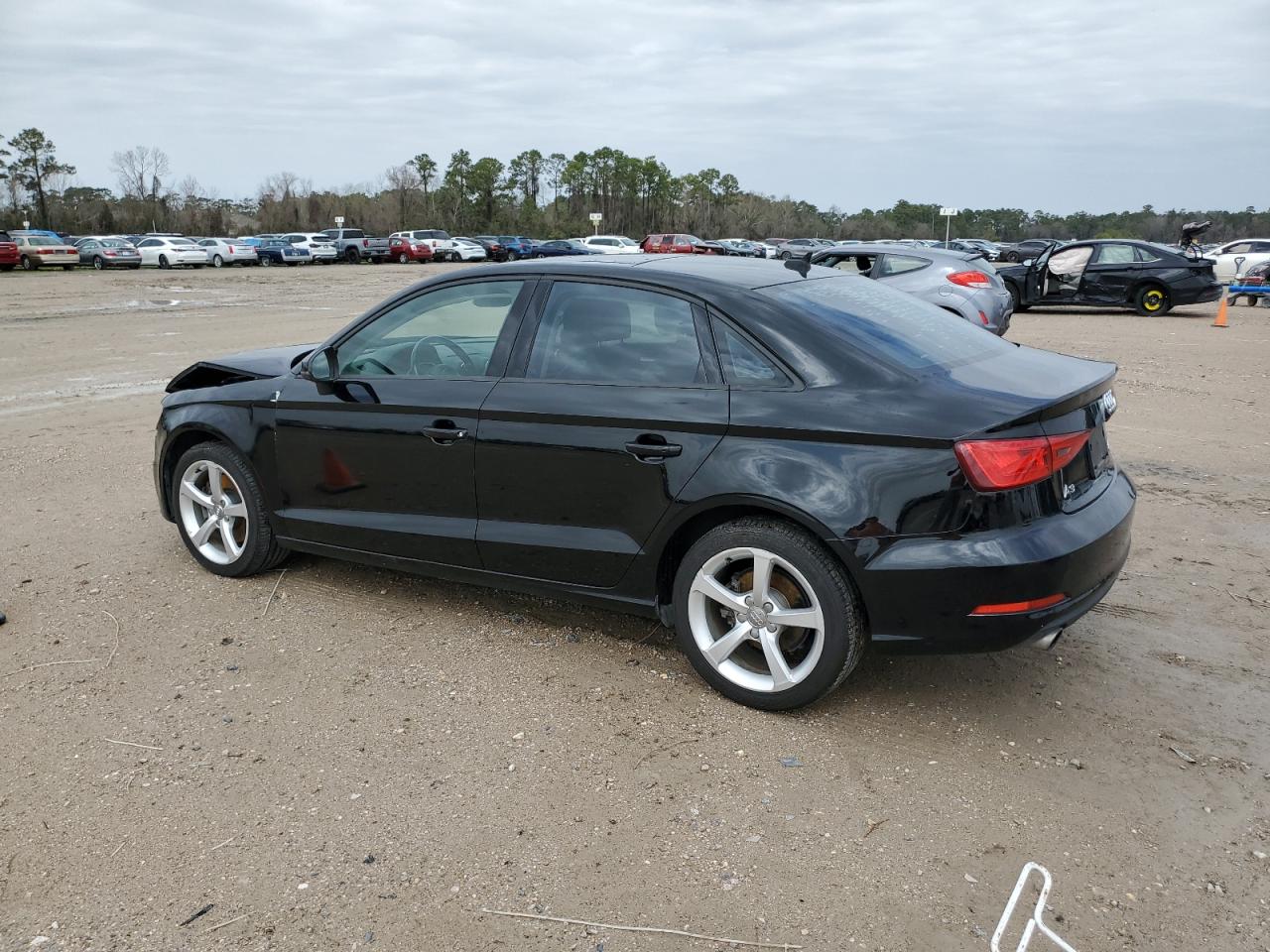 2015 Audi A3 VIN WAUBFGFFXF1011731 Copart auction photo, front end / minor dent/scratches damage thumbnail 2
