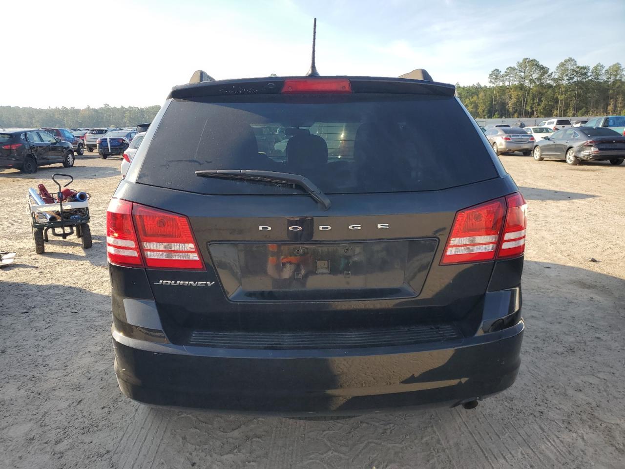 2018 Dodge Journey VIN 3C4PDCAB3JT241365 Copart auction photo, front end damage thumbnail 6