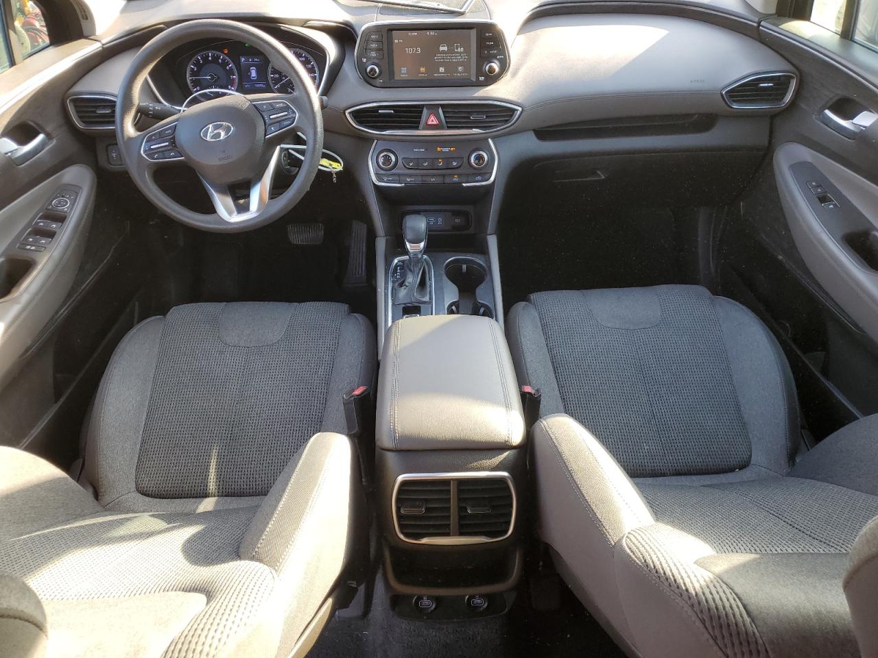 2019 Hyundai Santa Fe VIN 5NMS23AD1KH034330 Copart auction photo, rear end damage thumbnail 8