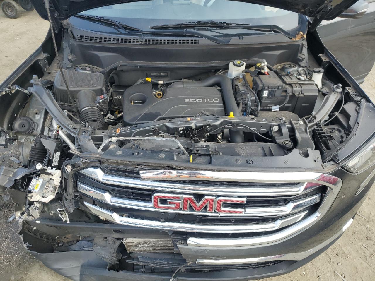 2019 GMC Terrain VIN 3GKALPEV7KL143675 Copart auction photo, front end damage thumbnail 13