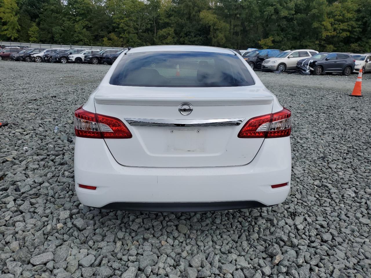 2015 Nissan Sentra VIN 3N1AB7AP1FY341802 Copart auction photo, front end / side damage thumbnail 6