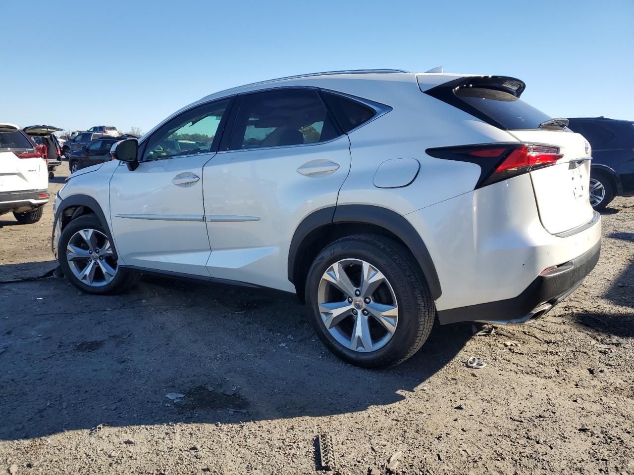 2017 Lexus NX VIN JTJBARBZ6H2123191 Copart auction photo, front end / minor dent/scratches damage thumbnail 2