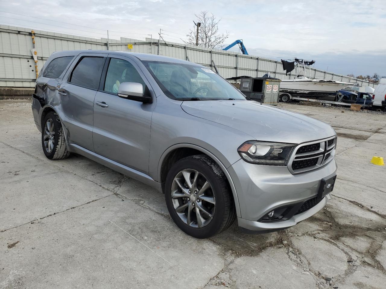 2017 Dodge Durango VIN 1C4RDHDG7HC774371 Copart auction photo, side / rear end damage thumbnail 4