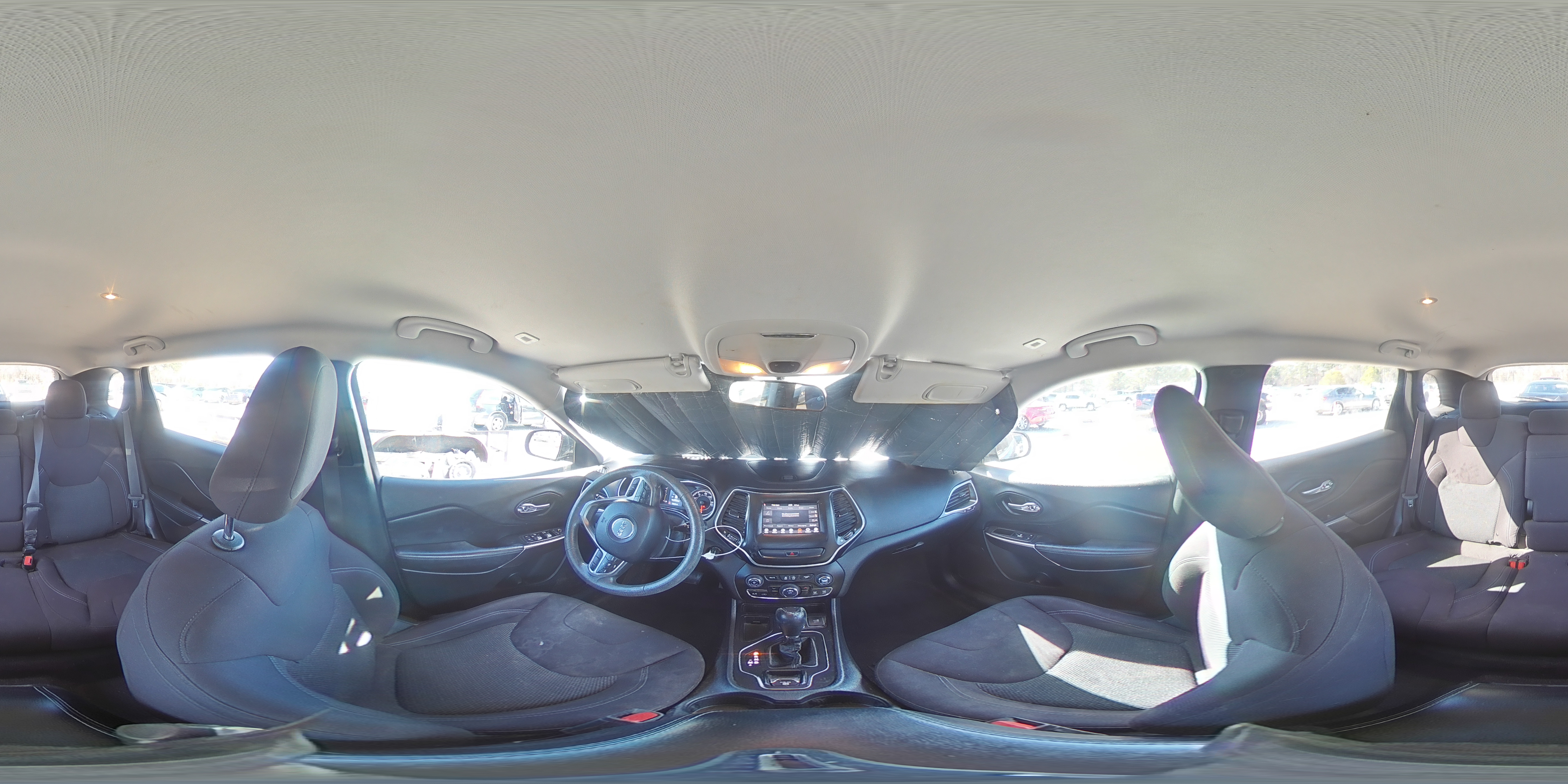 2019 Jeep Grand Cherokee VIN 1C4PJLCBXKD313322 Copart auction photo, front end / rear end damage thumbnail 16