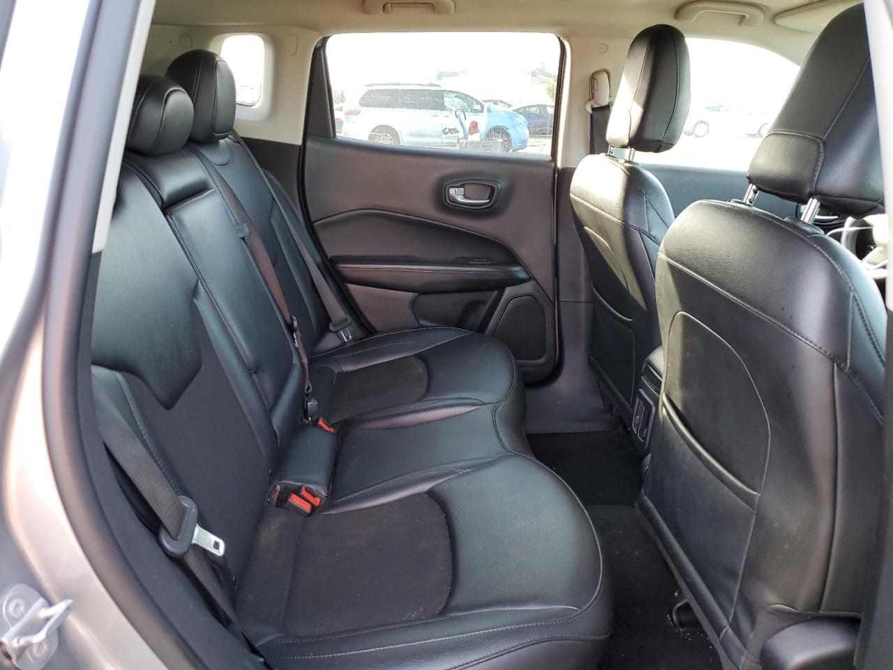 2021 Jeep Compass VIN 3C4NJCBB3MT603861 Copart auction photo, side damage thumbnail 10