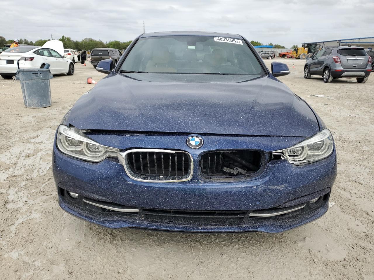2018 BMW 3er VIN WBA8B9C59JEE80830 Copart auction photo, front end / rear end damage thumbnail 5