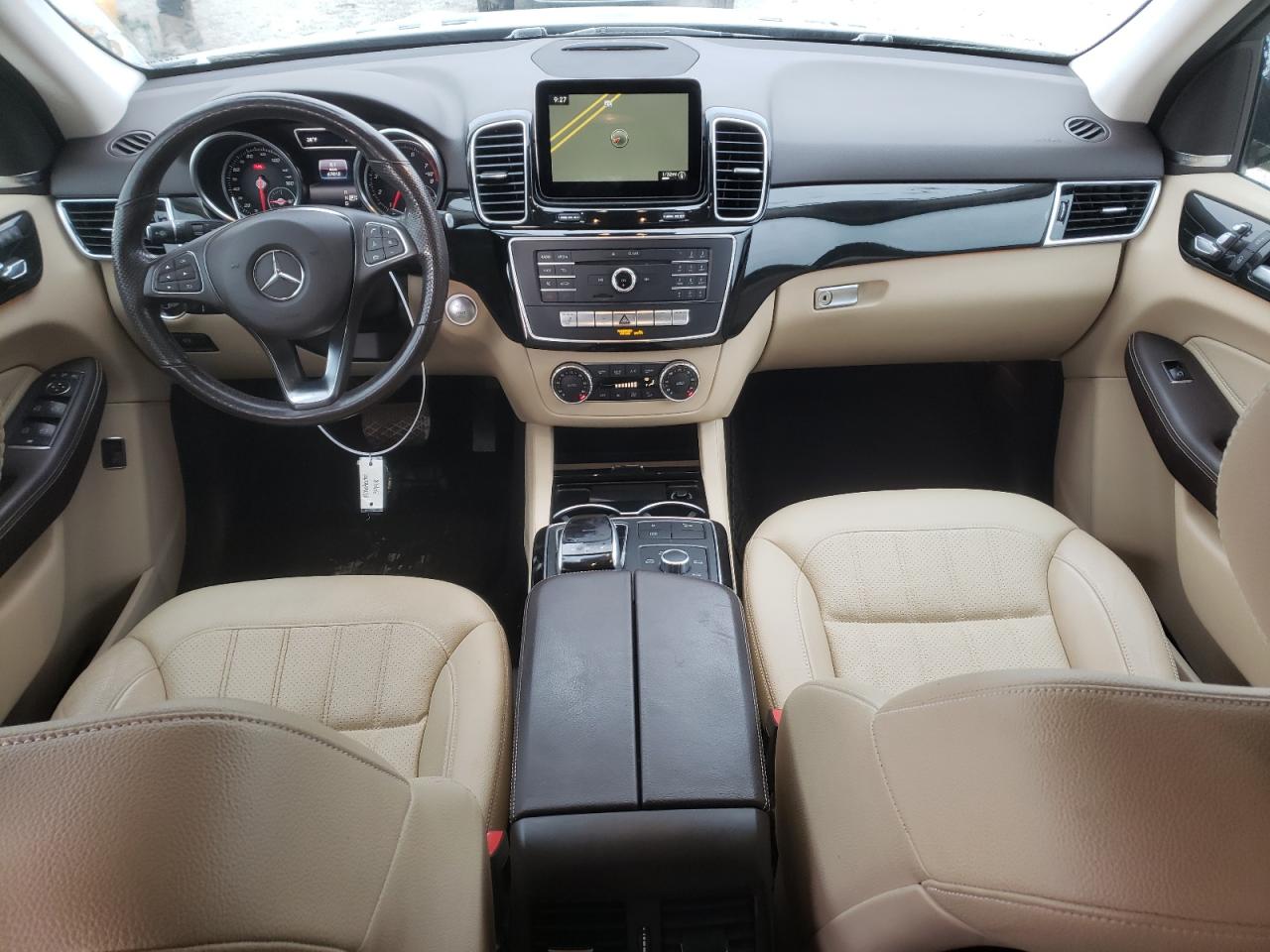 2016 Mercedes-Benz GLE VIN 4JGDA5HB8GA793758 Copart auction photo, rear end / side damage thumbnail 8