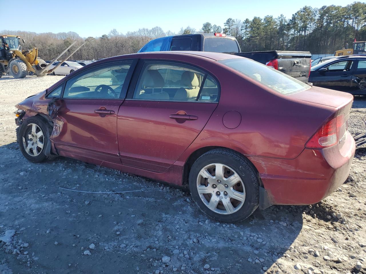 2006 Honda Civic VIN 1HGFA16546L109859 Copart auction photo, front end / side damage thumbnail 2