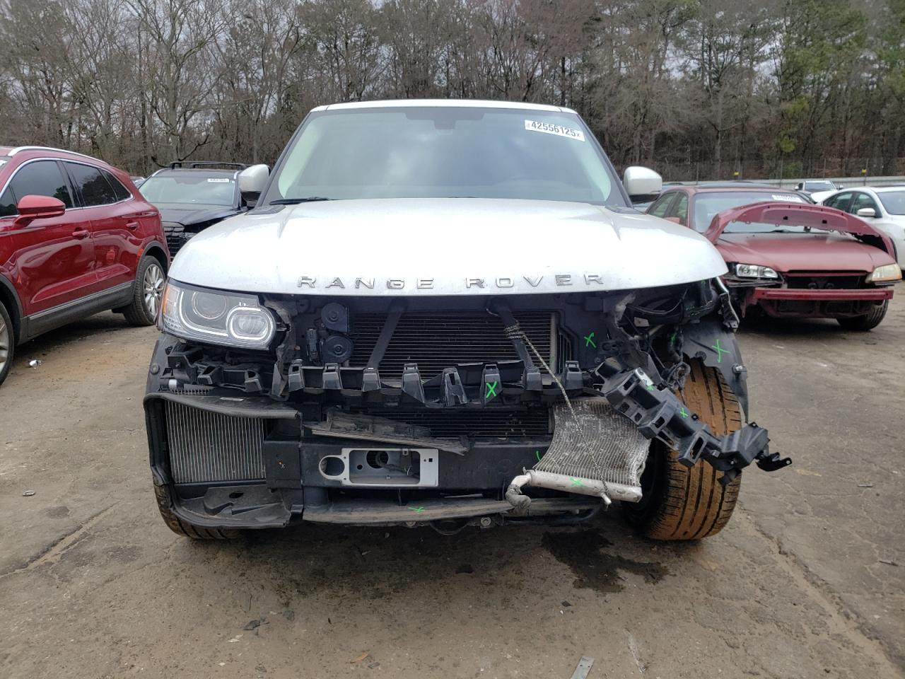 2015 Land Rover Range Rover VIN SALWR2VF8FA531838 Copart auction photo, front end damage thumbnail 5