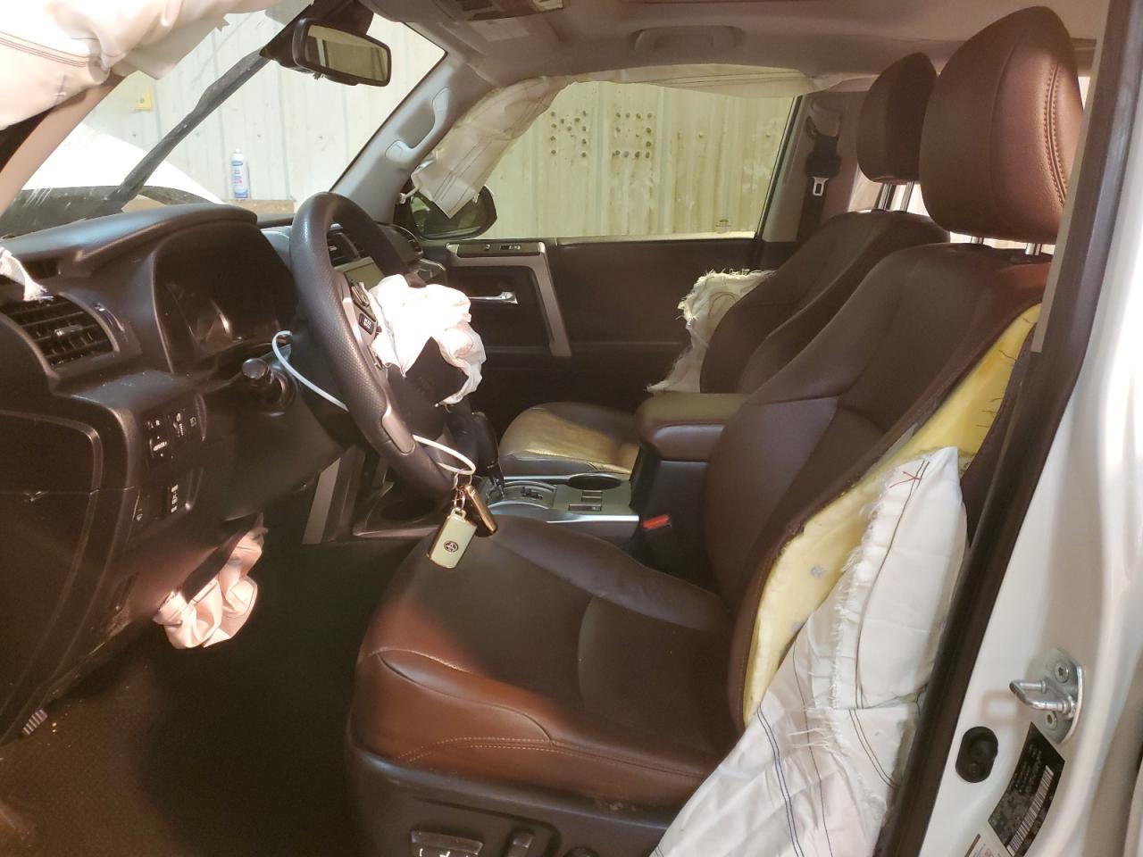 2020 Toyota 4Runner VIN JTEBU5JRXL5836389 Copart auction photo, front end / top/roof damage thumbnail 7